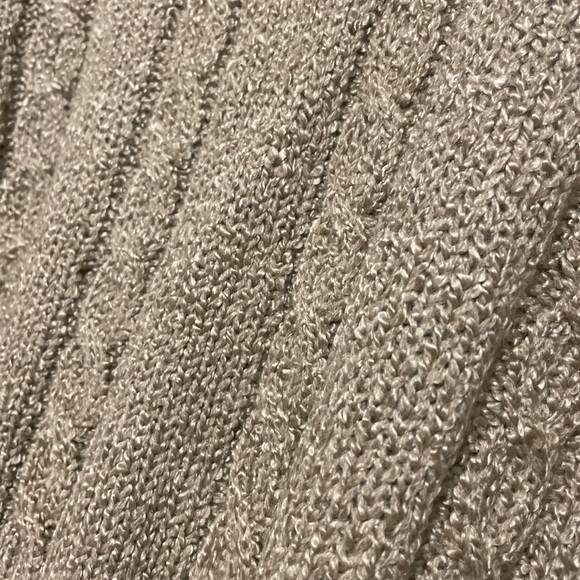 Jennifer Moore Womens Tan/buff Long Sleeves Button Front Cardigan Sweater M - Picture 7 of 16